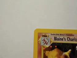 Pokemon TCG Blaine's Charizard Gym Challenge 2 Holo Unlimited Rare - Image 4