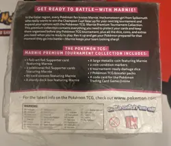 Pokemon TCG Marnie Premium Tournament Collection Box Factory Sealed Display Case - Image 4