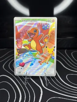 Charmander 038 Holo Promo ME: Mega Evolution Promo Pokemon Near Mint - Image 1