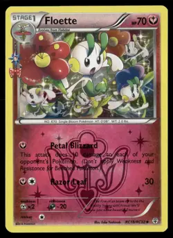 Floette RC18/RC32 Uncommon Generations Pokemon Holo Lightly Played - Image 1