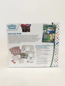 Pokemon TCG Scarlet & Violet 3.5 151 Elite Trainer Box SEALED 820650853159 - Image 2