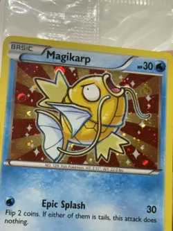 Pokemon Magikarp XY143 XY Target Exclusive Black Star Promo Holo - SEALED! - Image 2
