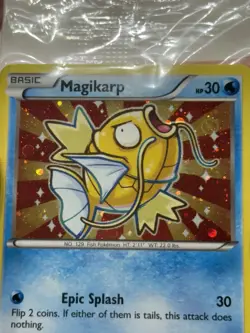Pokemon Magikarp XY143 XY Target Exclusive Black Star Promo Holo - SEALED! - Image 3