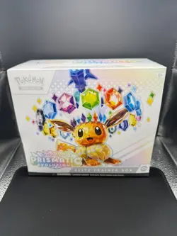 Pokemon TCG Prismatic Evolutions ETB Elite Trainer Box Sealed with Case QC1 - Image 2