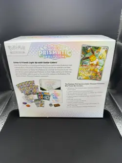 Pokemon TCG Prismatic Evolutions ETB Elite Trainer Box Sealed with Case QC1 - Image 4