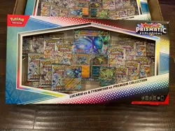 2x Pokemon TCG Prismatic Evolutions Lucario Tyranitar Ex Premium Collection Box - Image 2