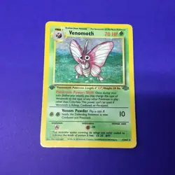 1999 Pokemon Jungle Venomoth Holo 1st Edition #49 13/64 1999 - Image 1