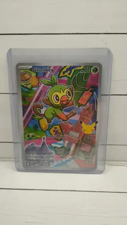 Pokemon Grookey #052 First Partner Series Vol. 2 30th Anniversary Holo Promo NM - Image 1