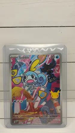 Pokemon Sobble #054 First Partner Series Vol. 2 30th Anniversary Holo Promo NM - Image 1