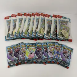 Pokemon Journey Together Booster Pack Scraggy Yanma Blister Bundle Box 20 Packs - Image 1