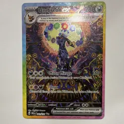 Umbreon ex 161/131 Prismatic Evolutions Special Illustration Rare - Image 1