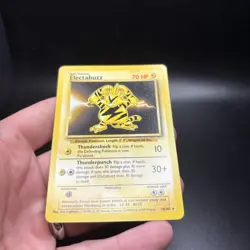 Pokemon TCG Electabuzz 20/102 Rare Unlimited Base Set Unlimited Non Holo NM - Image 4