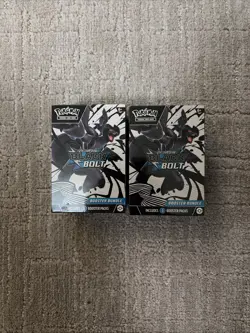 Pokemon TCG Scarlet & Violet—Black Bolt Booster Bundle Box Lot (2) 2025 English - Image 1