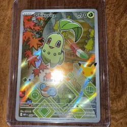 Pokemon First Partners Series 2 Chikorita 046 Promo - Image 1