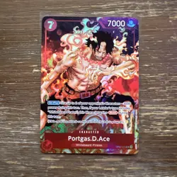 Portgas.D.Ace (Parallel) OP02-013 FOIL SR Paramount War One Piece - Image 1