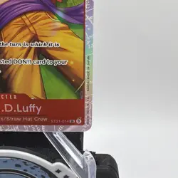 Monkey D Luffy ST21-014 SR Starter Deck EX: Gear 5 Foil One Piece TCG NM - Image 5