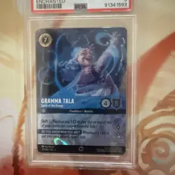 PSA 9 Enchanted Gramma Tala Spirit of the Ocean Into The Inklands Disney Lorcana - Image 4