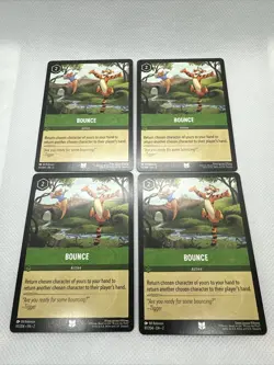 4x Disney Lorcana: Rise of the Floodborn - Bounce - 97/204 x4 - Image 1
