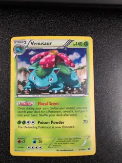 Pokemon TCG Venusaur Dark Explorers Holo Rare Card 3/108 - Image 1