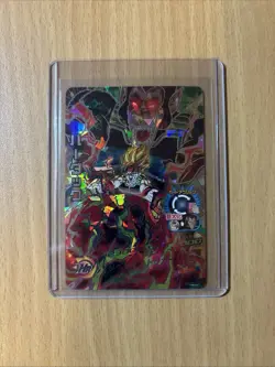 Bardock SEC HG6-SEC Super Dragon Ball Heroes Japanese Trading Card Excellent - Image 1