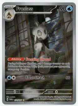 Froslass 174/167 Illustration Rare Twilight Masquerade Pokemon Card - Image 1