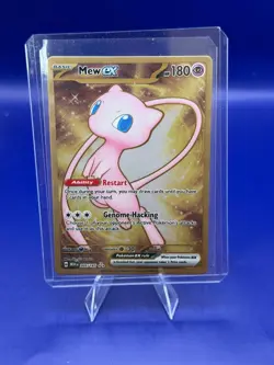 Mew ex - (151 Metal Card) 205/165 Sv: Scarlet & Violet 151 - Image 1
