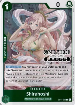 Shirahoshi (Judge Pack Vol. 7) R One Piece Promotion Cards OP11-030 One Piece - Image 1