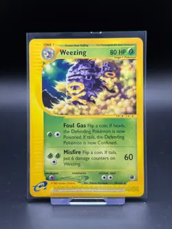 Weezing 70/165 Expedition LP Pokemon Card TCG Vintage e-Reader Rare - Image 1