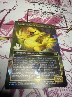 Choco, Seeker of Paradise (Borderless) (Chocobo Track Foil) Final Fantasy Foil - Image 2