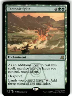 Tectonic Split 144 Avatar: The Last Airbender: Eternal-Legal Magic: NM - Image 1