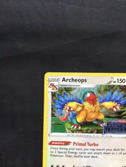 Pokemon Cards: Silver Tempest Prerelease Promo: Archeops SWSH272 - Image 3