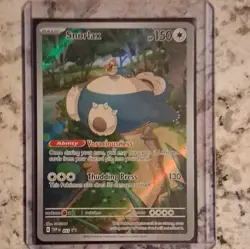 Pokemon TCG Snorlax SVP 051 Scarlet & Violet Promo Holo Basic 150 HP 2023 - Image 1