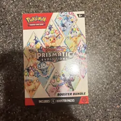 Pokemon TCG: S&V Prismatic Evolutions Booster Bundle (6pks) Factory Sealed - Image 1