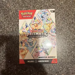 Pokemon TCG: S&V Prismatic Evolutions Booster Bundle (6pks) Factory Sealed - Image 3