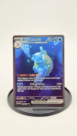 Pokemon TCG Blastoise ex 200/165 Scarlet Violet 151 Special Illustration Rare - Image 1