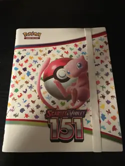 Pokemon Scarlet & Violet: 151 Binder W/Partial Set - Image 1