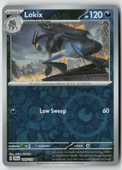 Lokix 100/159 Uncommon Journey Together Pokemon Reverse Holo NM AKIRA EGAWA - Image 1