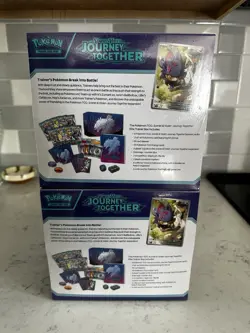 Pokemon TCG: Journey Together Elite Trainer Box 2x ETB’s Sealed! Two ETB’s - Image 3
