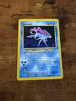 Suicune 27/64 Neo Revelation Regular Rare Pokemon TCG 60 HP English Unlimited - Image 1