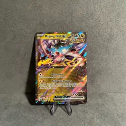 Raging Bolt EX SVP 145 Black Star Promo Holo Near Mint Pokemon - Image 1