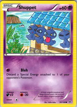 Shuppet Roaring Skies 30/108 Common Pokemon Near Mint - Image 1