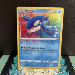 Pokemon Kyogre 021/072 Amazing Rare Shining Fates NM - Image 1