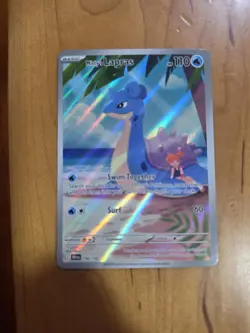 Pokemon TCG Misty's Lapras IR Destined Rivals 194/182 NM Condition - Image 1