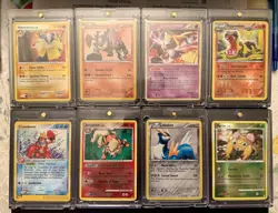 8 NEAR MINT POKEMON MIXED COLLECTION LOT MANY REVERSE HOLO (ARCANINE, JIRACHI) - Image 3