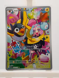 Iono's Wattrel 231/217 Illustration Rare Ascended Heroes Pokemon Near Mint - Image 1