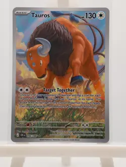 MatchTauros 096/086 Holo Illustration Rare Chaos Rising Pokemon Near Mint - Image 1