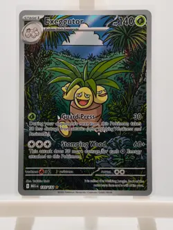Exeggutor 135/132 Illustration Rare Mega Evolution Pokemon Near Mint - Image 1