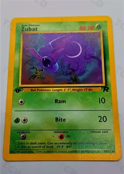 Pokemon Team rocket 1st Edition 70/82 "Zubat" NMint-Mint - Image 1