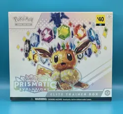 Pokemon TCG: Scarlet Violet Prismatic Evolutions Elite Trainer Box ETB New - Image 1