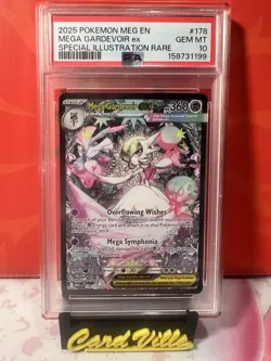 Mega Gardevoir ex Special Illustration Rare 178/132 PSA 10 - Image 1